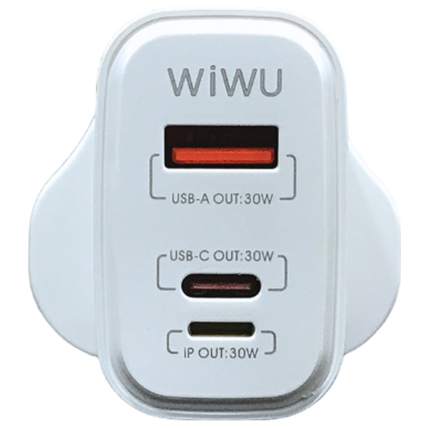  WIWU U021 - Wall Charger - White 