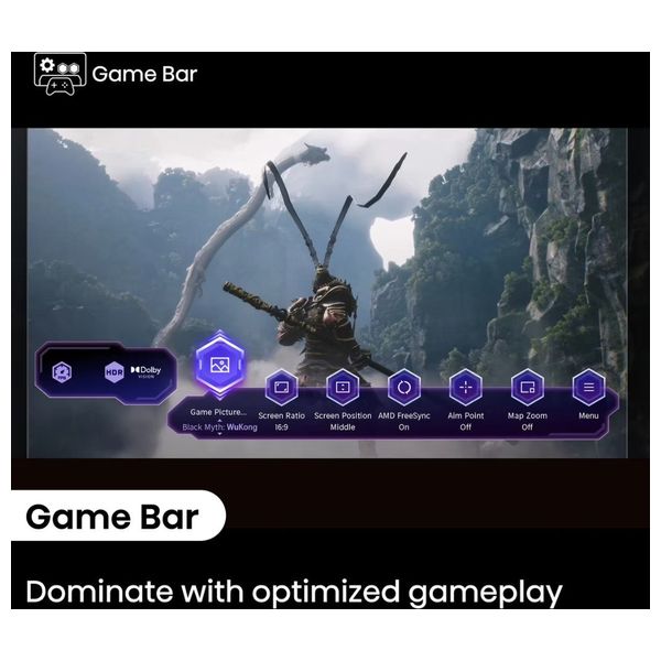  شاشة هايسنس 85-انج فئة 85U7N - سمارت - 4K - Mini LED - 144 هيرتز - اسود 