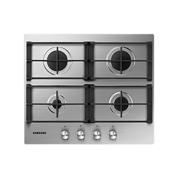  Samsung NA64H3010AS - 4 Burners - Built-In Gas Cooker - Stainless Steel 