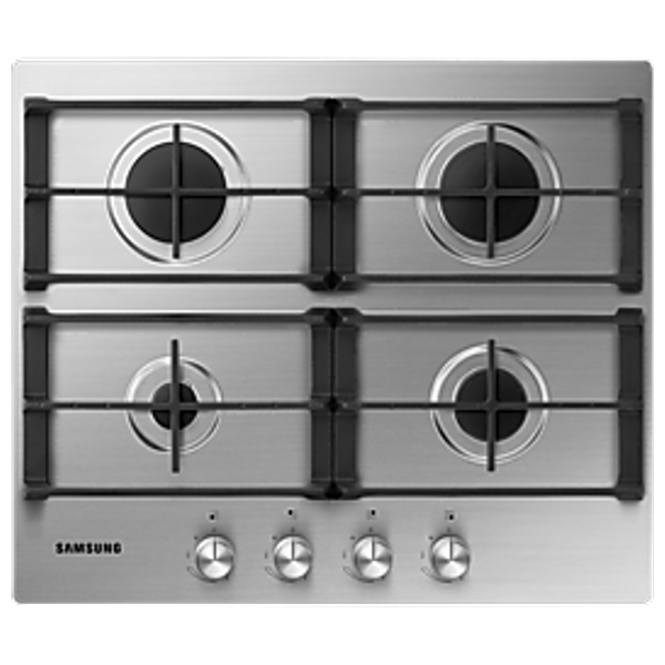  Samsung NA64H3010AS - 4 Burners - Built-In Gas Cooker - Stainless Steel 