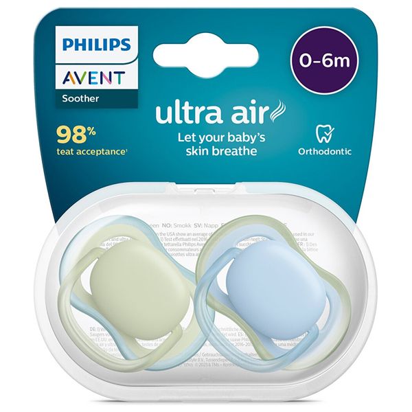 Philips Avent Ultra Air Pacifier - 0-6M