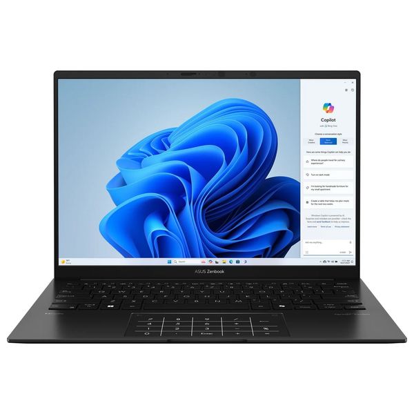 لابتوب اسوس 14-انج - ASUS Zenbook 14 UM3406HA-QL096 - Ryzen 7-8840HS - AMD Radeon™ Graphics - ويندوز11 - 16كيكابايت/1تيرابايت SSD - شاشة لمس