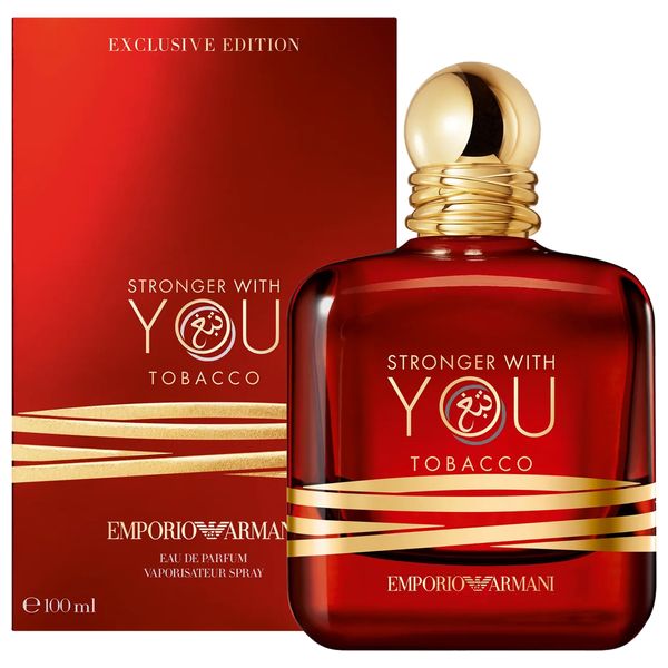 Elryan Stronger with You Tobacco by Giorgio Armani for Men Eau de Parfum 100ml