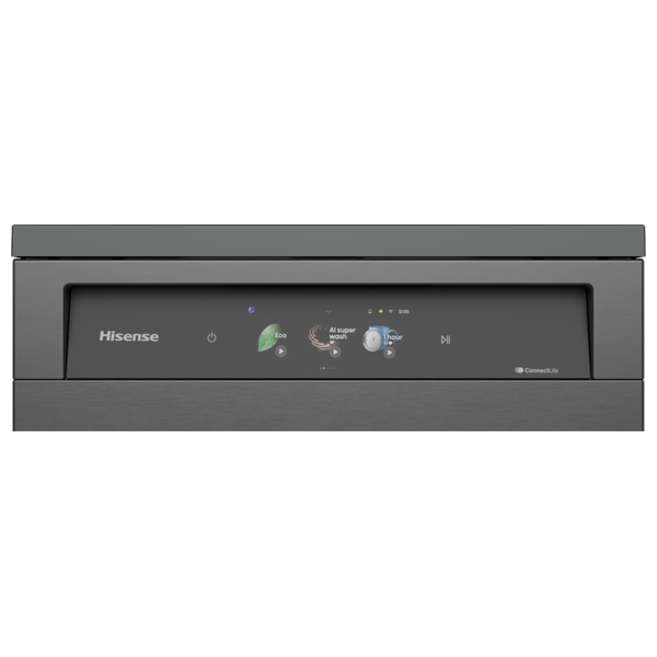  غسالة صحون هايسنس - انفيرتر - 16 سيت - HS673C90BME - اسود 