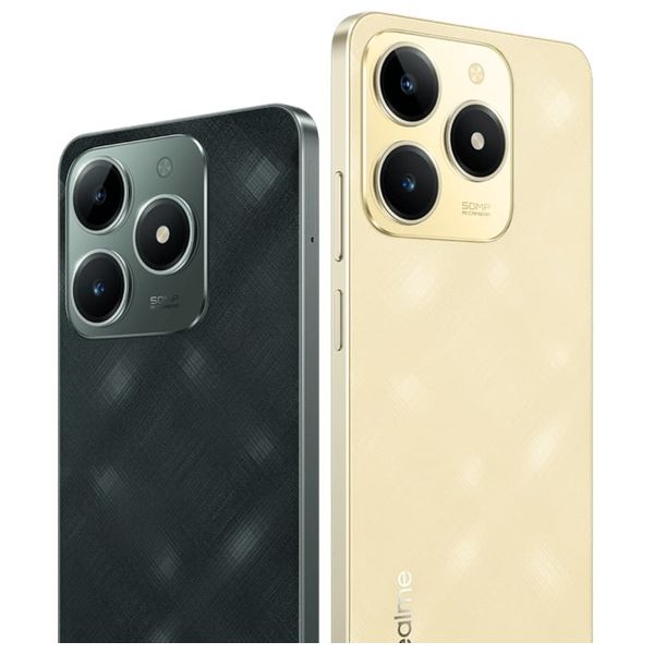 Realme C61 - Dual SIM - 6.5-inch HD+ IPS LCD - MediaTek Helio G85 Processor - 5000mAh Battery Capacity