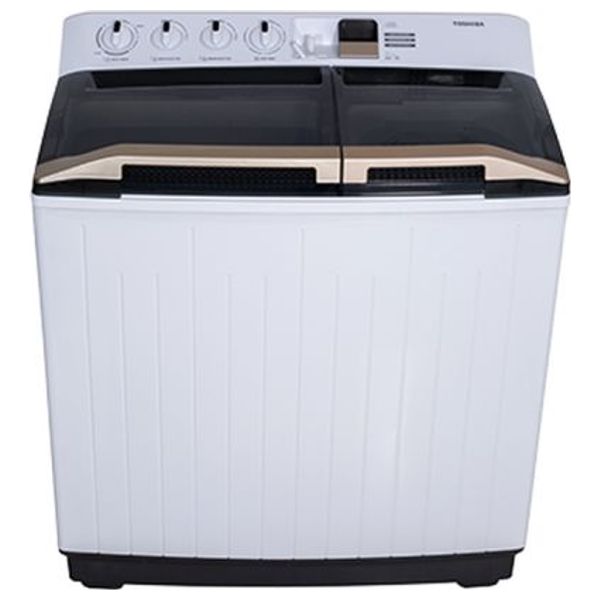 غسالة توشيبا حوض مزدوج - 16 كغم - VH-J170W - ابيض
