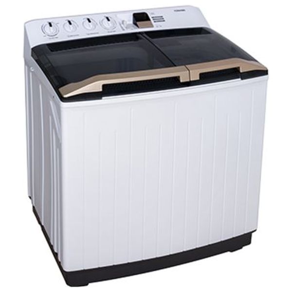 غسالة توشيبا حوض مزدوج - 16 كغم - VH-J170W - ابيض