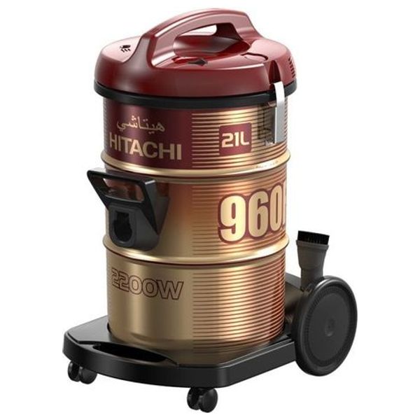 Hitachi CV-960F-WR - 2200W - 21L - Drum Vacuum Cleaner