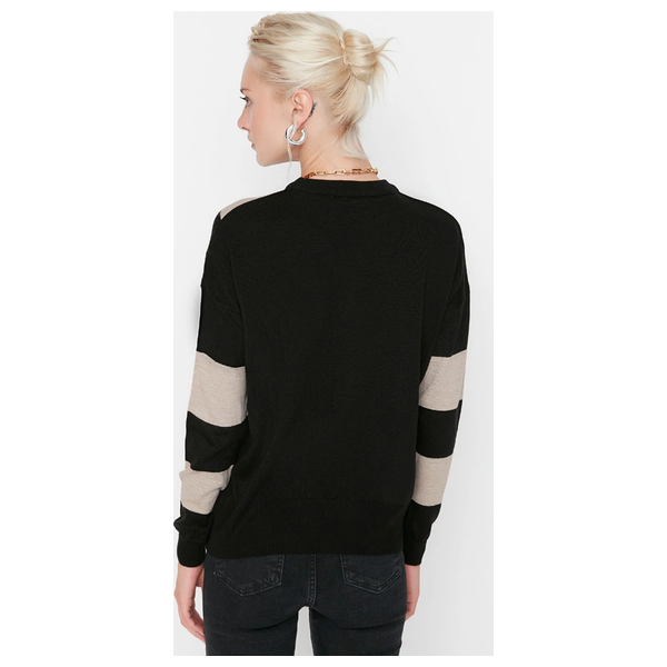 ترينديول ميلا سويتر منسوج - كريم 