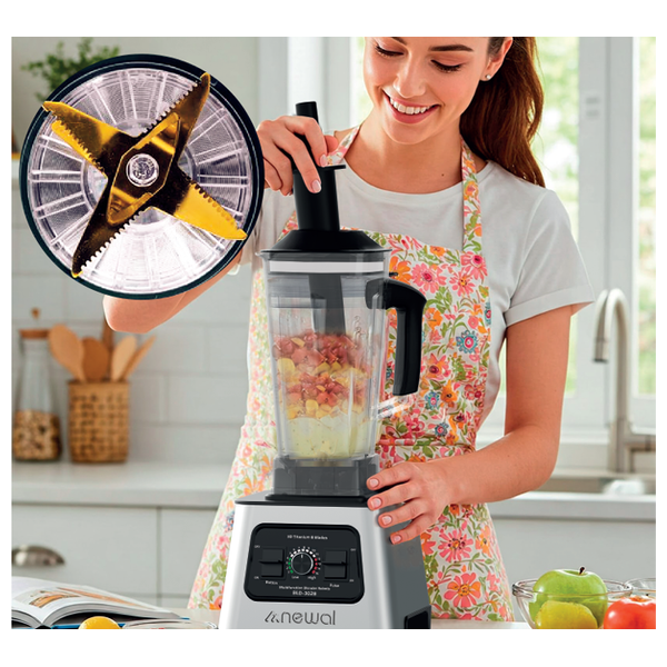  Newal BLD-3028 - Blender - 1000W - Silver 