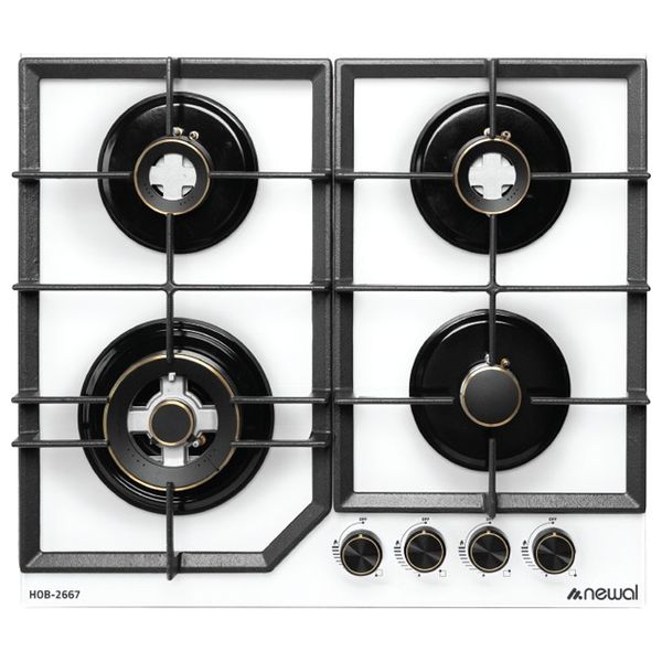  طباخ داخلي نوال - HOB-2667-01 - 4 مشاعل - ستانلس ستيل 