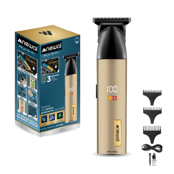  ماكنة حلاقة نوال - HTR-7306 - ذهبي 