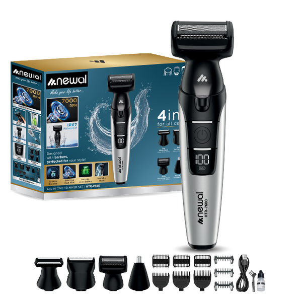 ماكنة حلاقة نوال - HTR-7680 - فضي