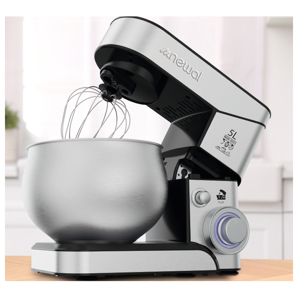 Newal MXR-3551 - Bowl Mixer - 1000 W - 5 L - Silver 