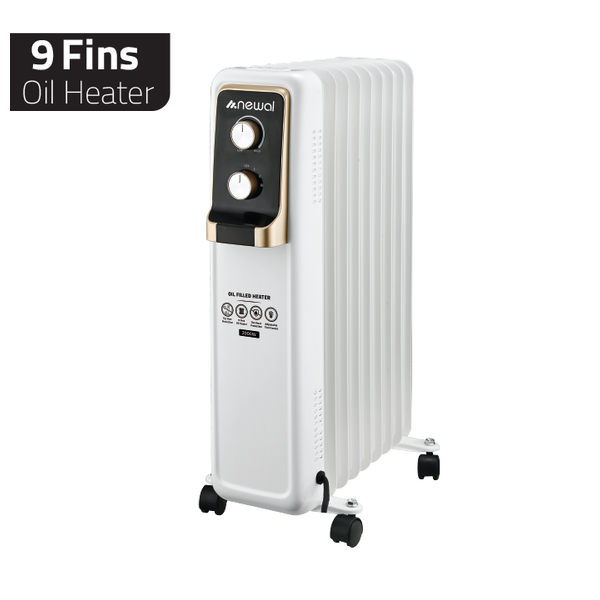 Elryan Newal Heater QHT161 OilFilled Radiator White