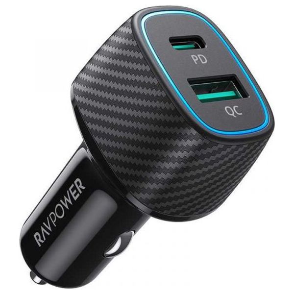  RAVPower RP-VC009 - Car Charger - Black 