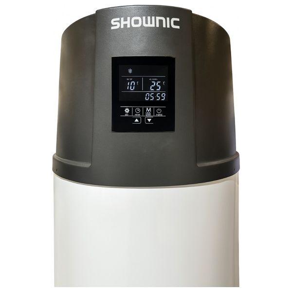  Shownic Infrared Water Heater and Cooler - 200L - All Seasons - Black - Free Installation 