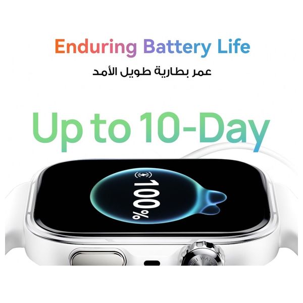 Huawei Watch Fit 5 Pro - 1.92-inch, LTPO AMOLED, 3000 nits - Battery Up to 10 days - 5 ATM + Strap