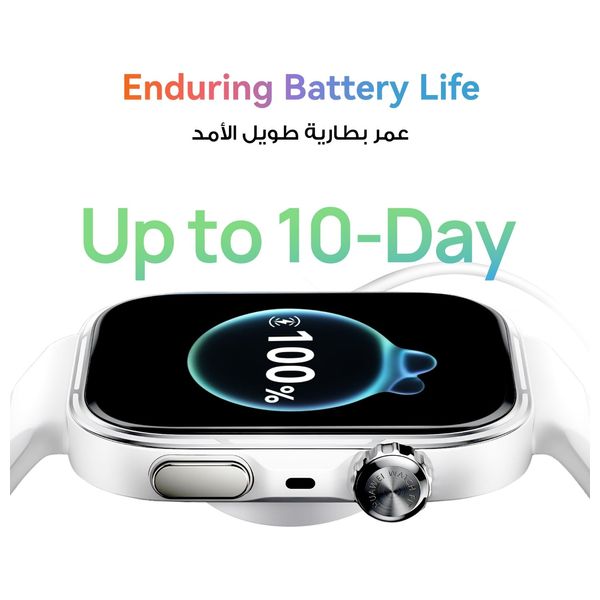 Huawei Watch Fit 5 - 1.82-inch, AMOLED, 2500 nits - Battery Up to 10 days - 5 ATM + Strap