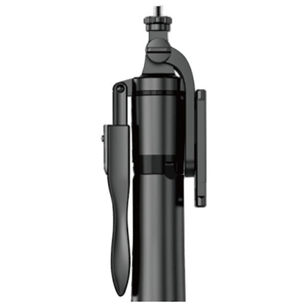  عصا سيلفي دبليو اي دبليو يو مع حامل ثلاثي - WI-SE005 - اسود 