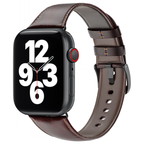 WiWU Vintage Watch Band - Walnut 