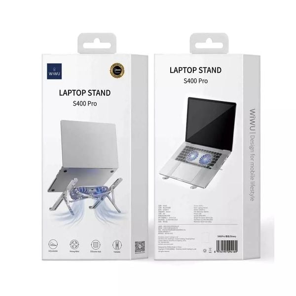 WiWU - Laptop Stand - S400 Pro - Silver