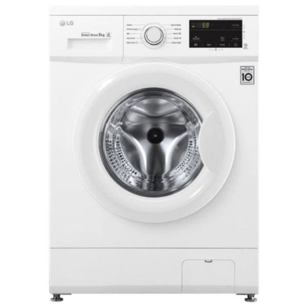  LG WJ1408NTP - 8Kg - 1400RPM - Front Loading Washing Machine - White 