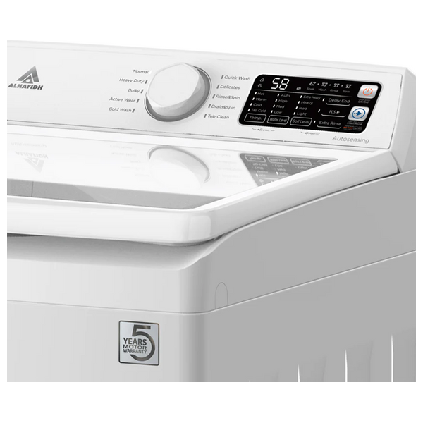  Alhafidh WMHA-1688WTL61 - 16Kg - Top Loading Washing Machine - White 