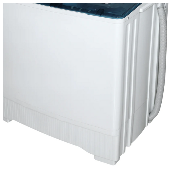 Alhafidh WMHA-1850WTT - 18Kg - Twin Tub Washing Machine - White