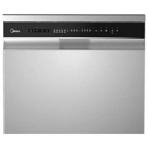 Midea WQP15-WU7633GUR(BS) - 15 Sets - Dishwasher - Silver