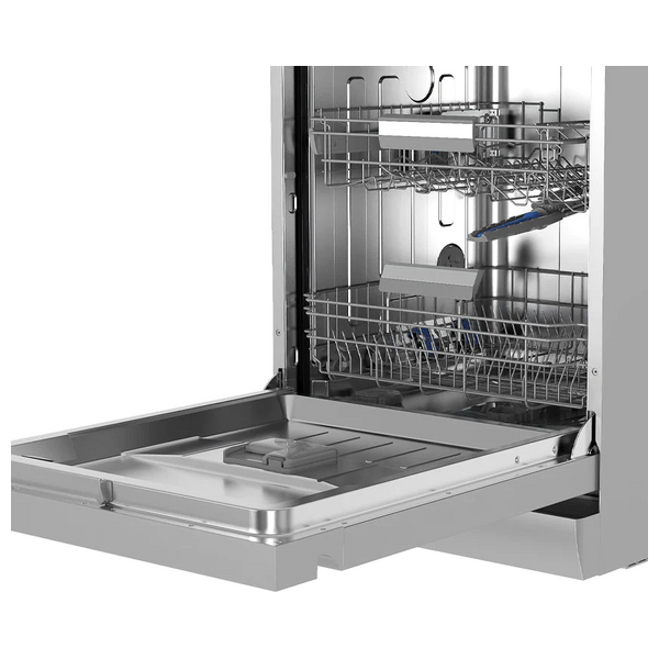 Midea WQP15-WU7633GUR(BS) - 15 Sets - Dishwasher - Silver