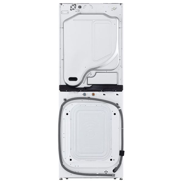  غسالة ومجففة ال جي فتحة امامية - 21/16 كغم - WT2116WRK - ابيض + مجفف شعر ارزوم - AR5056 - بنفسجي 