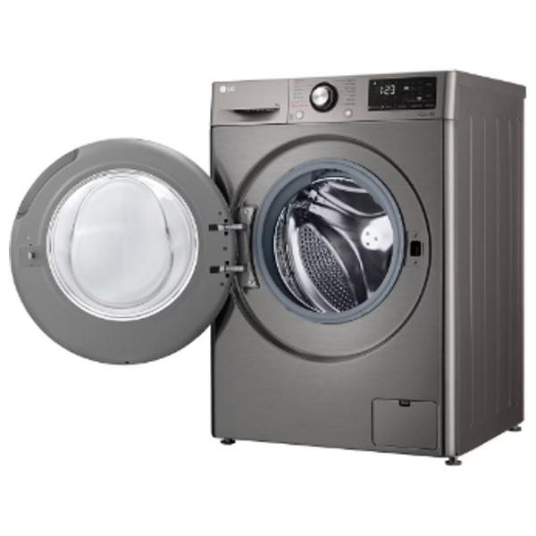  LG WV2149PVG - 8Kg - Front Loading Washing Machine - Silver + Arzum AR5048 - Hair Dryer - Black 