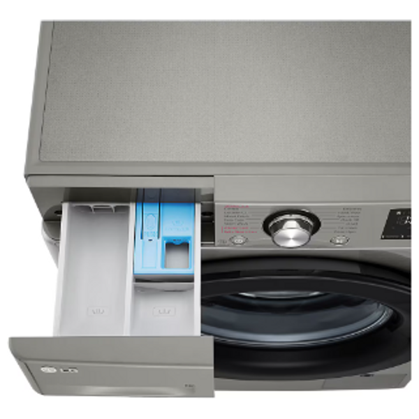  LG WV2149PVG - 9Kg - Front Loading Washing Machine - Silver + Arzum AR5048 - Hair Dryer - Black 