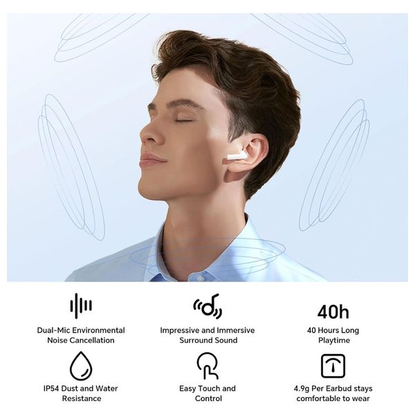 سماعة بلوتوث داخل الاذن هونر - Earbuds Choice X7i - ابيض