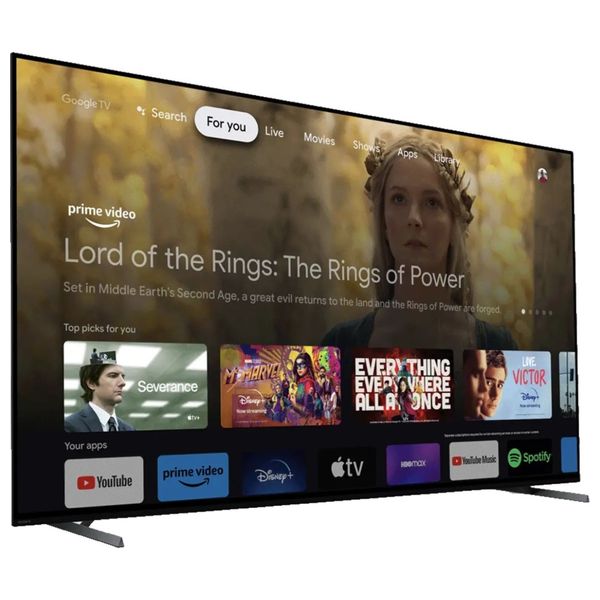 شاشة سوني 55-انج فئة A80L - سمارت - 120 هيرتز - OLED - 4K