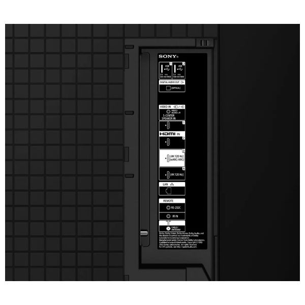 شاشة سوني 55-انج فئة A80L - سمارت - 120 هيرتز - OLED - 4K