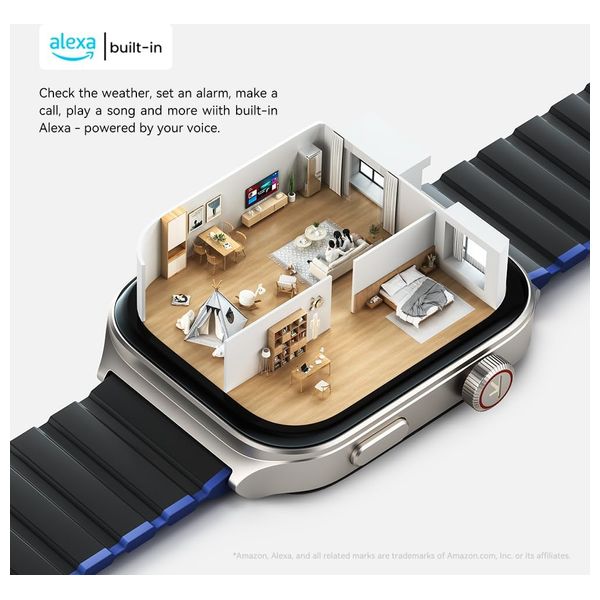  Kieslect Calling Watch Ks2 - 2.1 inch - Amoled - 280 mAh - Midnight Blue 
