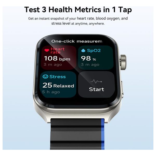  Kieslect Calling Watch Ks2 - 2.1 inch - Amoled - 280 mAh - Midnight Blue 
