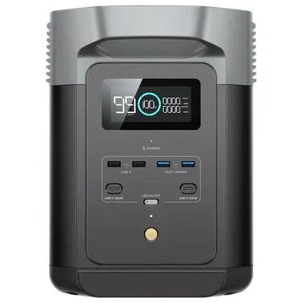  محطة الطاقة المحمولة ايكوفلو - Delta 2 - 1024Wh - اسود 