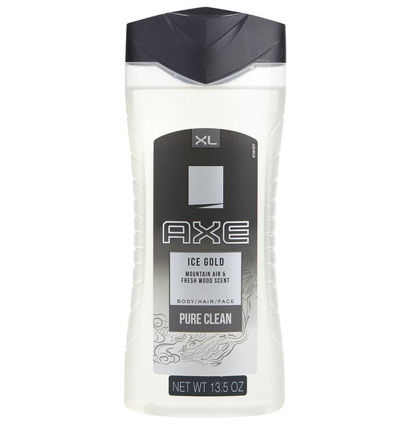 Axe Pure Clean 3 In 1 Men's Shower Gel, 400ml