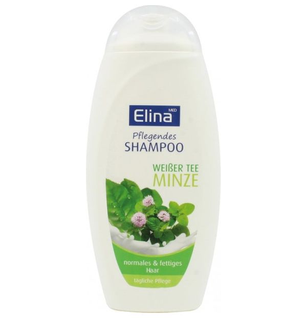 Elina med White Tea & Mint Shampoo, 300ml