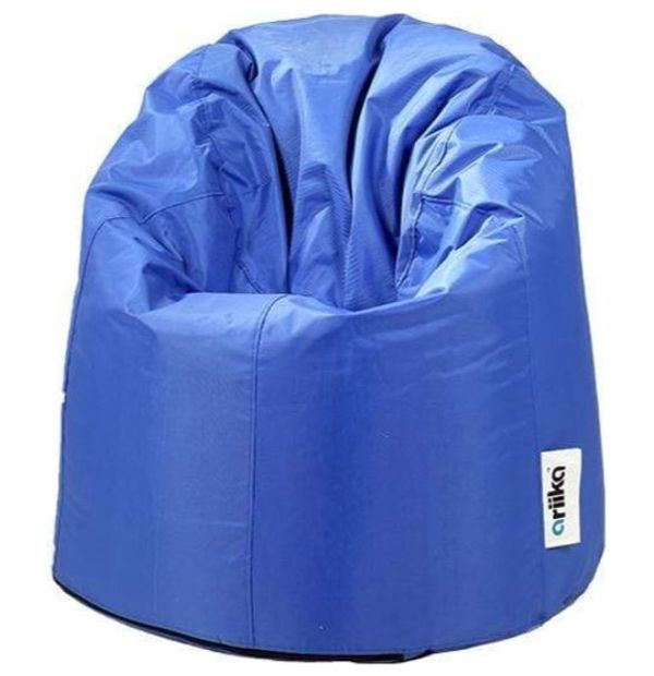 Ariika Willow Jeans Bean Bag Chair Blue