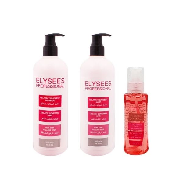 Elysees Gelatin Hair Care Treatment Set