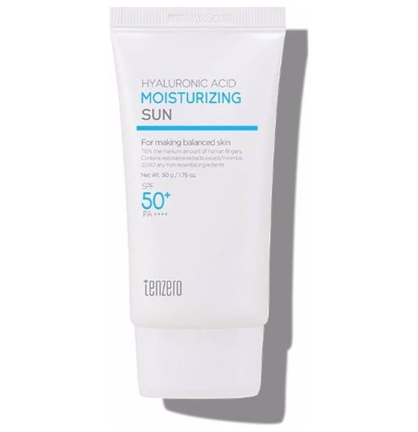 Tenzero Hyaluronic Acid Moisturizing Sunscreen Cream, SPF50+ 50ml