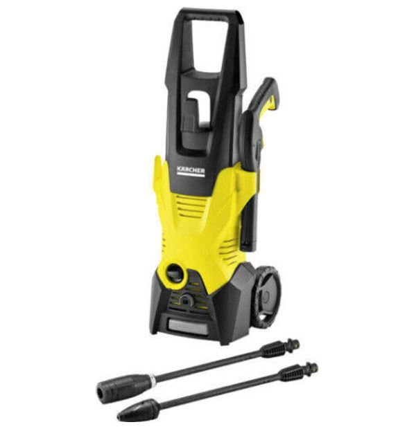 KARCHER K3 High Pressure Car Washer Yellow