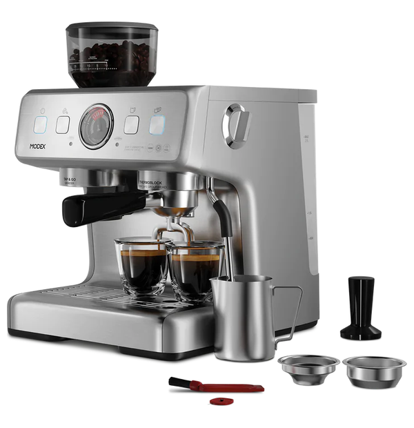 Modex ES4700 Espresso Maker Silver