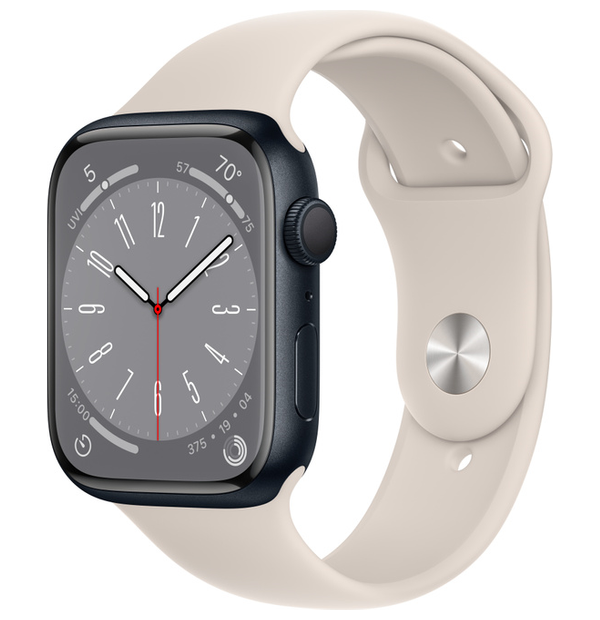 Apple watch series 8 45 starlight