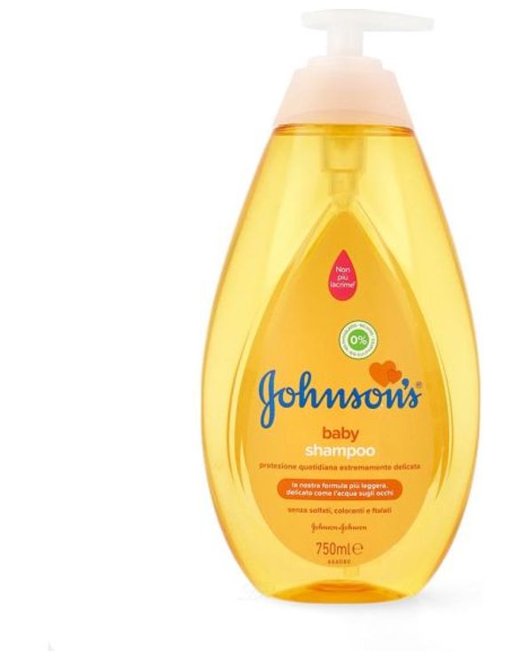 شامبو جونسون للاطفال ذهبي 750 مل