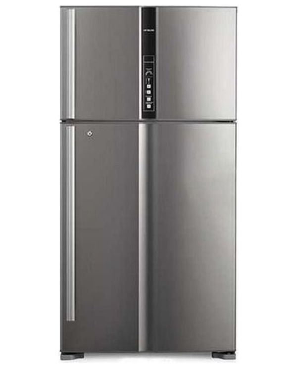 هيتاشي ثلاجة بابين 24 قدم R V820 لون سيلفر